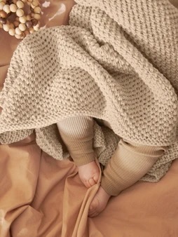 Enkel Patroon Sandnes Garn Collectie 2406 - Baby Dekens - Afbeelding 7