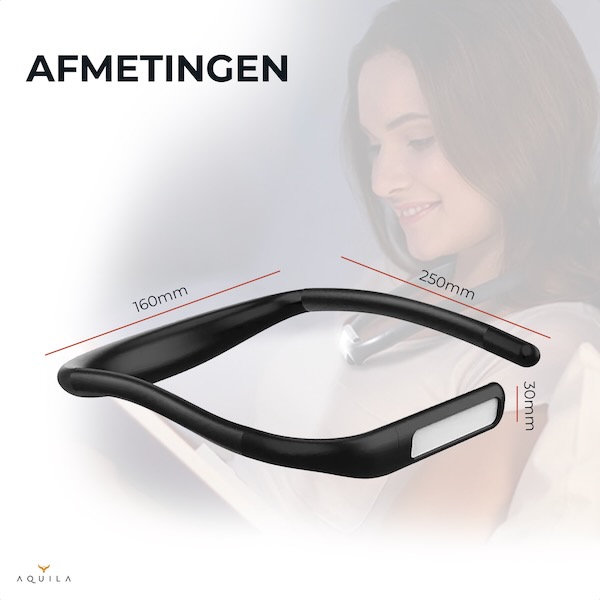 Neklamp Aquila - 3 lichtstanden - met USB-C kabel oplaadbaar - bekend van Mr. Knitbear - Afbeelding 6
