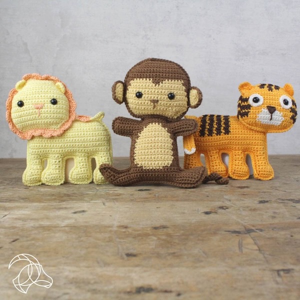 Haakpakket Hardicraft - Amigurumi - OSCAR TIJGER - 100% katoen - Afbeelding 2