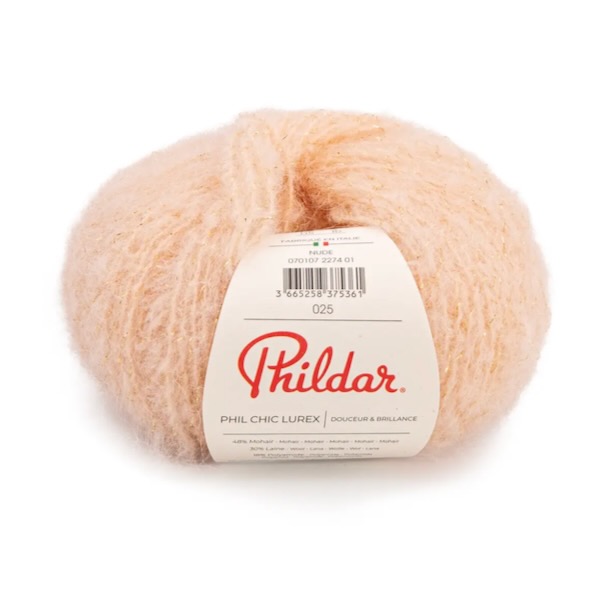 Phildar Chic Lurex Chocolat - Afbeelding 3