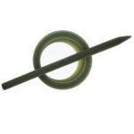 Vestsluiting hout rond 55 mm - antraciet