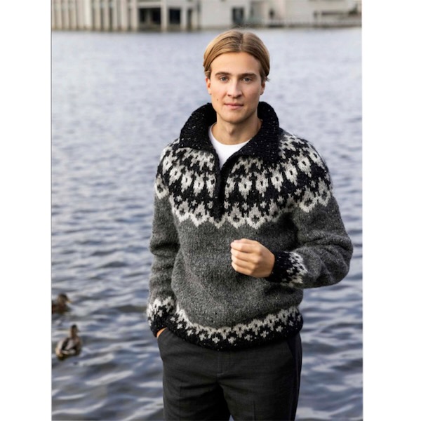 Lopi IJslands patroonboek 44 Wintertime - Afbeelding 2