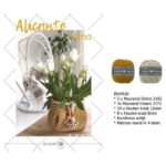 Haakpakket MAND ALICANTE HandmadeJolie - grijs
