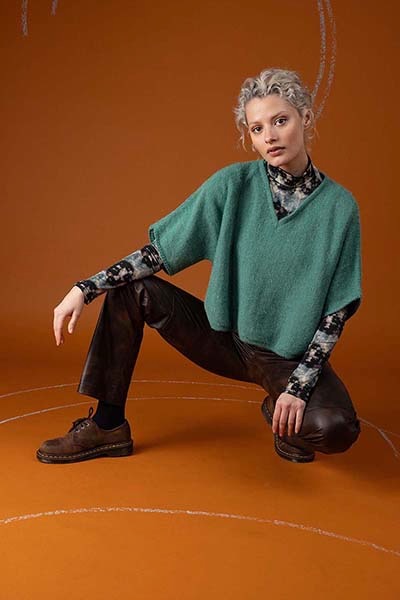Punto 76 Lang Yarns - Alpaca Trails - following the path of fibers - met 13 patronen - Afbeelding 3