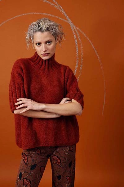 Punto 76 Lang Yarns - Alpaca Trails - following the path of fibers - met 13 patronen - Afbeelding 7