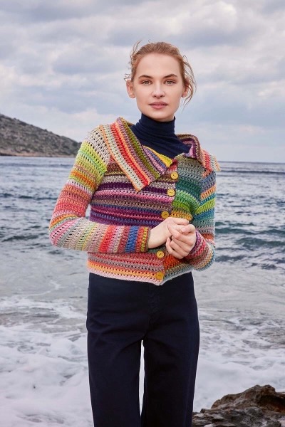 Punto 85 Lang Yarns - INFINITY - 10 modellen breien (en haken) - Afbeelding 7