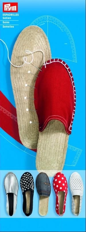 Prym Espadrilles, Espadrille zolen maat 36
