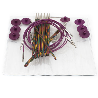 KnitPro Symfonie Tunische haaknaalden set (3,5 - 8,0 mm) - Afbeelding 2