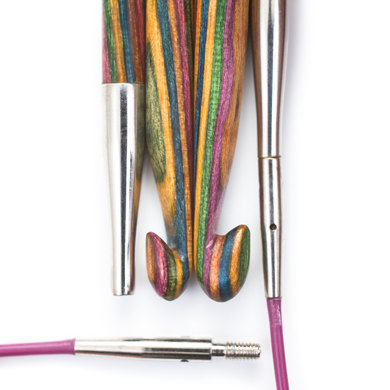 KnitPro Symfonie Tunische haaknaalden set (3,5 - 8,0 mm) - Afbeelding 3