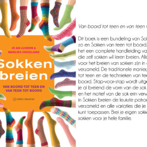 Sokken breien (van boord tot teen en van teen tot boord) Jo An Luijken