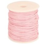 Wax koord 2.0 mm Roze per meter