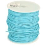 Wax koord 2.0 mm Blauw per meter