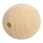 Houten kralen 12 mm Blank per 5 stuks
