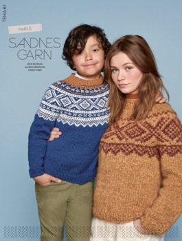 Breipakket Sandnes Garn Marius' Kinder Trui Smart (2 jr) met gratis patroon NL - Afbeelding 3
