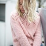 Breipakket Tiril Sweater Sandnes Garn Grijs (M/L/XL) met NL patroon
