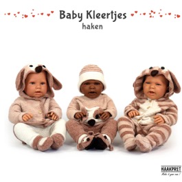 Baby Knuffels Haken - boek - Anja Toonen - haakpret * - Afbeelding 4