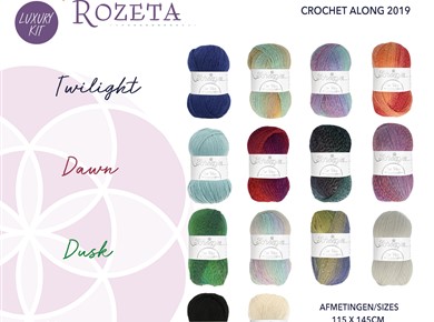 CAL 2019 Rozeta Scheepjes Our Tribe / Unity Midnight - Afbeelding 2