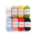 Phildar Mini Pelotes 8 x 10g mini bolletjes Kerst