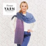 Breipakket Lavender Trellis Wrap - Scheepjes Whirl - met patroon