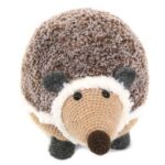 Haakpakket Dierenkussen of dierenkruk - Egel (Grijs of Bruin)