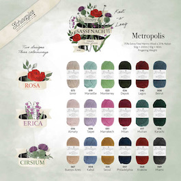Scheepjes Sassenach Knit-a-Long (KAL) 2022 Erica (GEEN origineel pakket) - Afbeelding 2