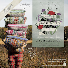 Scheepjes Sassenach Knit-a-Long (KAL) 2022 Erica (GEEN origineel pakket) - Afbeelding 6