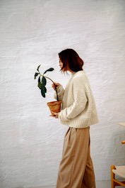 Breipatronen boek Sandnes Garn 2202 Soft Knit for Ladies engels/duits - Afbeelding 4