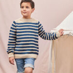 Breipakket Sandnes Garn Duo - Marina Sweater (v.a. 1 jr) met patroon (en/dui)