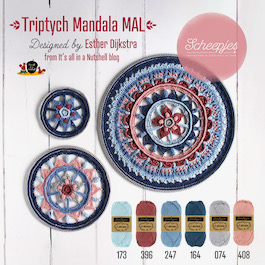 Opry Mandala Ring roestvrij staal - 25 cm - Afbeelding 2