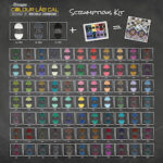 Scheepjes Colour LAB CAL 2023 by Rachele Carmona - Scrumptious