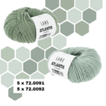 Breipakket Lang Yarns KnitALong #HoneyCombKAL - Happily Knitting - ATLANTIS