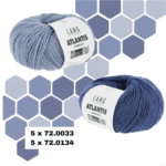 Breipakket Lang Yarns KnitALong #HoneyCombKAL - Happily Knitting - ATLANTIS