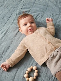 Breipatronen boek Sandnes Garn 2304 Lente / Zomer Baby (engels) - Afbeelding 2