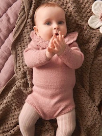 Breipatronen boek Sandnes Garn 2304 Lente / Zomer Baby (engels) - Afbeelding 4