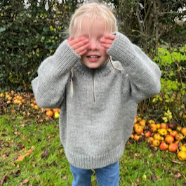 Patroon PetiteKnit - Zipper Sweater - Light Junior - Afbeelding 2