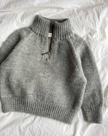 Patroon PetiteKnit - Zipper Sweater - Light Junior - Afbeelding 5
