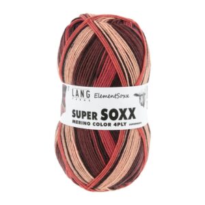 Lang Yarns Super Soxx Color Merino Color 4 ply