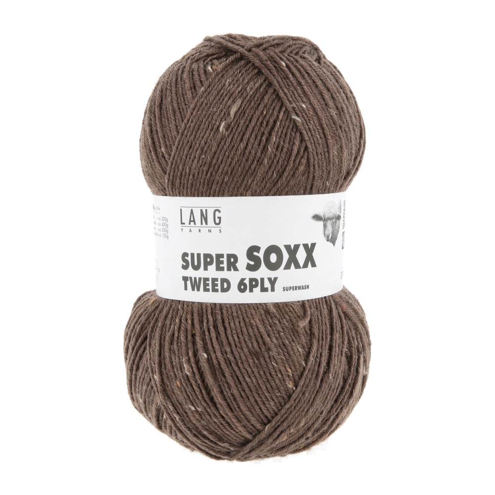 Lang Yarns Super Soxx Tweed 6 ply