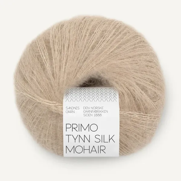 sandnes garn primo tynn silk mohair 3021