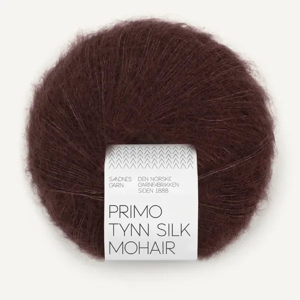 sandnes garn primo tynn silk mohair 4381