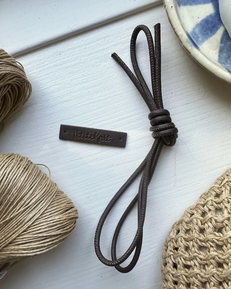 PetiteKnit - Leren Bag Charm - Juno Bag - Afbeelding 3