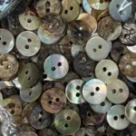 PetiteKnit Mother of Pearl Buttons 11,4 mm - 12 stuks