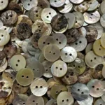 PetiteKnit Mother of Pearl Buttons 11,4 mm - 12 stuks