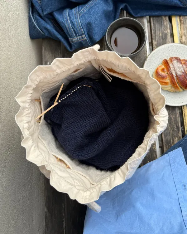 PetiteKnit - Knitter's Project Bag - CLOUD - Afbeelding 4