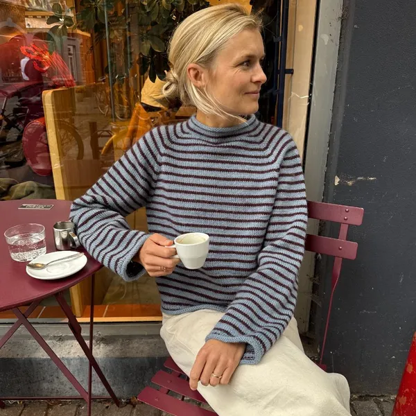 Breipakket PetiteKnit - Frankie Sweater - Sandnes Garn Peer Gynt