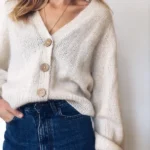 balloon cardigan a
