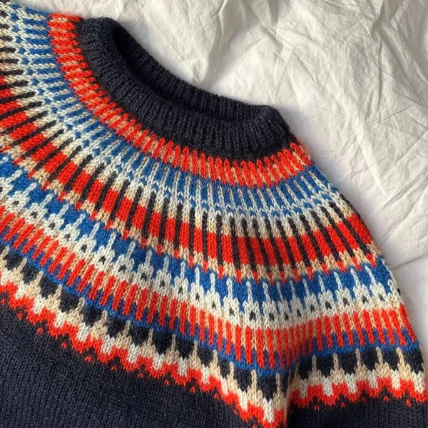 Patroon PetiteKnit - CELESTE Sweater Man - Afbeelding 6