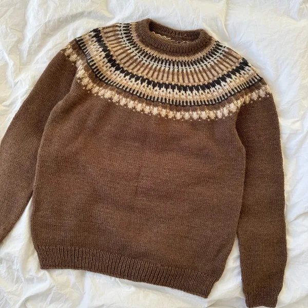 Patroon PetiteKnit - CELESTE Sweater Man - Afbeelding 5