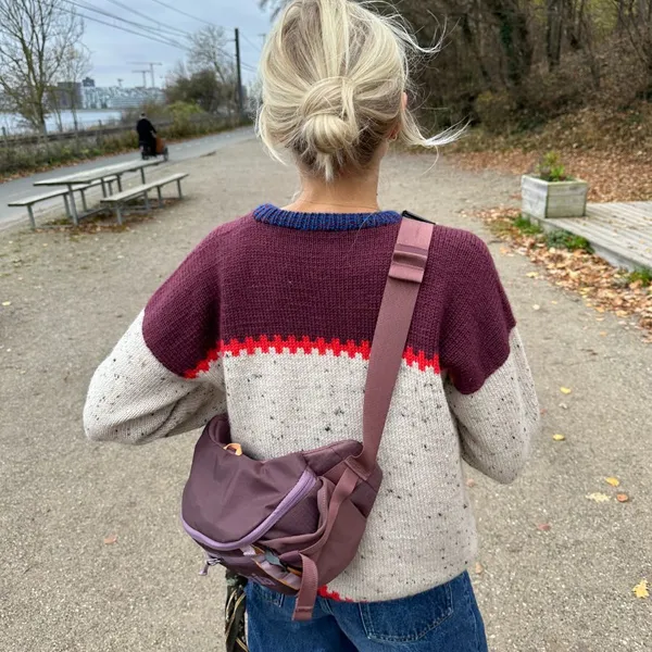 Patroon PetiteKnit - CROSS Sweater - Afbeelding 2