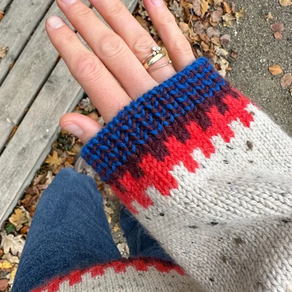Patroon PetiteKnit - CROSS Sweater - Afbeelding 6